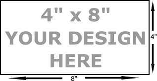Quality Economy 4" x 8" Art Stamp Mounted on 3/4" Thick Maple Block with Separate Stamp Pad Required Quality Economy 4" x 8" Art Stamp Mounted on 3/4" Thick Maple Block with Separate Stamp Pad Required