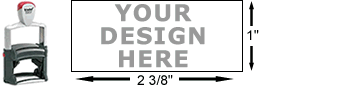 Trodat 5204: Self-inking, professional quality. Good for up to 10,000 impressions before re-inking.