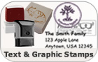 Text and Graphic Stamps