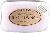 Pearlescent Brilliance Metallic Gold Ink Pad