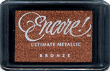 Encore Metallic Bronze Ink Pad