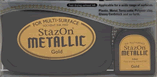 StazOn Gold Ink Pad and Refill Set
