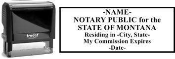 Montana Notary Stamp | Order a Montana Notary Public Stamp