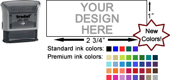 Trodat Printy 4915 | Self Ink Stamps | Customize in 30+ Colors