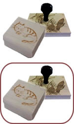 Wood-Mounted Stamps Wood-Mounted Stamps