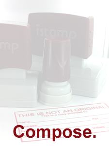 No Logo? No Problem! - Business Logo Stamps - The English Stamp