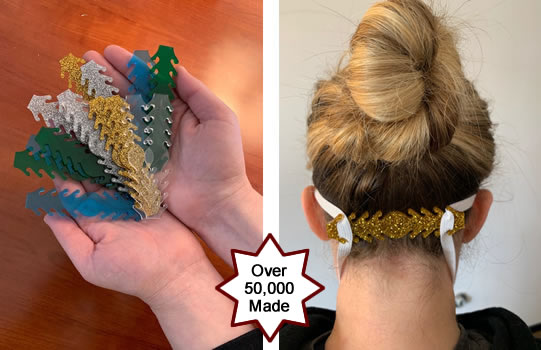 Ear Savers for Face Masks, Surgical Masks, Respirator Masks