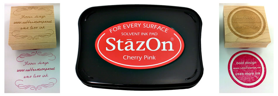 Stzon Ink Pad, Scarlet Flame by Tsukineko