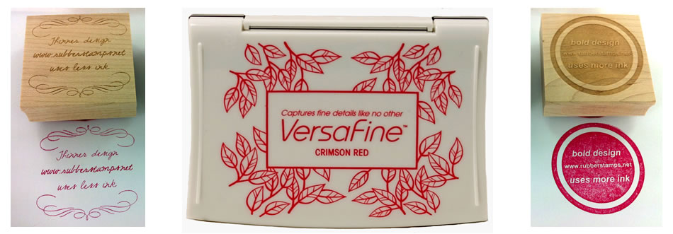 VERSAFINE TSUKINEKO FINE DETAIL PIGMENT INK PAD FOR RUBBER STAMP