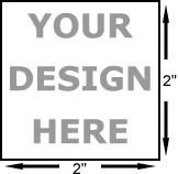 2 Inch Square Stamp Size Diagram