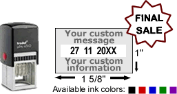 Trodat 4750 | Self Ink Military Dater