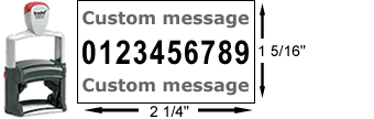 Trodat 55510 Professional Number Stamp | Self Inking Trodat 55510 Professional Number Stamp | Self Inking