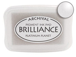 Brilliance Platinum Ink - Stamp pad