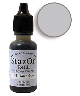 StazOn Dove Gray Re-Inker