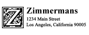 Ornamental Letter Z Monogram Stamp Sample