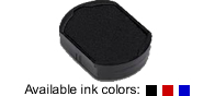 Buy a replacement ink pad for a Trodat model 4630 self-inking stamp.  Available in black, blue, green, red, or violet.