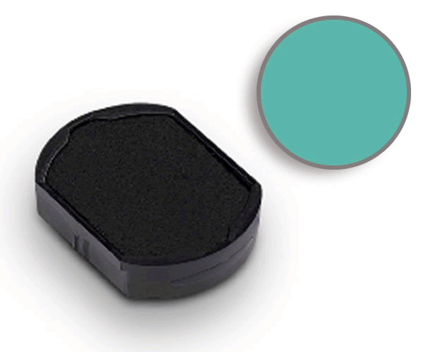 Buy a Aquamarine replacement ink pad for a Trodat model 46025 self-inking stamp.