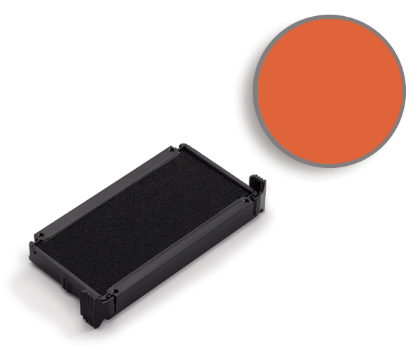 Buy a Bright Tangelo replacement ink pad for a Trodat model 4910 self-inking stamp.