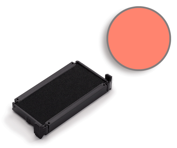 Buy a Coastal Coral replacement ink pad for a Trodat model 4910 self-inking stamp.