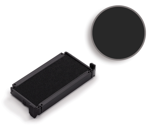 Buy a Jet Black replacement ink pad for a Trodat model 4910 self-inking stamp.