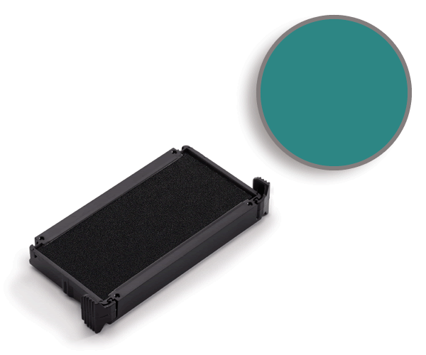Buy a Mermaid Lagoon replacement ink pad for a Trodat model 4910 self-inking stamp.