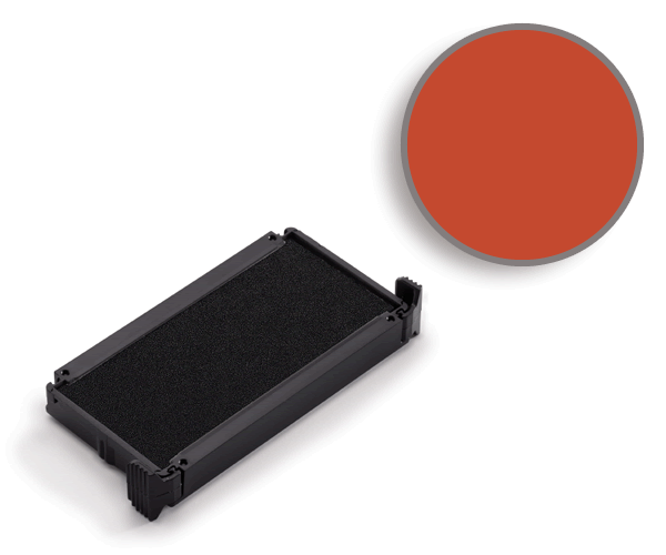 Buy a Monarch Orange replacement ink pad for a Trodat model 4910 self-inking stamp.