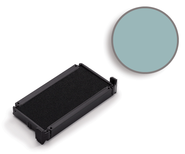 Buy a Sky Blue replacement ink pad for a Trodat model 4910 self-inking stamp.