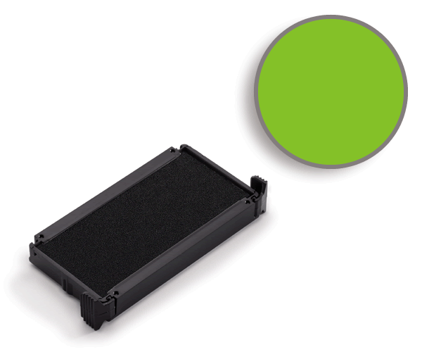 Buy a Vivid Chartreuse replacement ink pad for a Trodat model 4910 self-inking stamp.