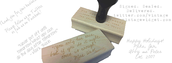 Calligraphy Stamps