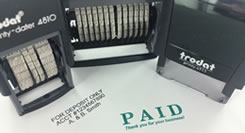 custom rubber stamps personalize