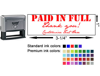 Self Inking Bulk Rate Mail Stamp