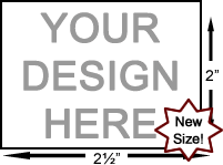 Personalize the perfect 2" x 2.5" rubber stamp with the experts!  Preview real-time online, customize text, choose from variety of fonts, upload graphics and logos free.  Quick turnaround, free ship, no minimums.  Beautiful, precise laser etching, quality