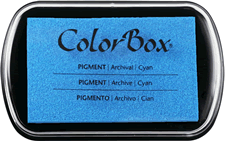 Colorbox Ink Pigment Cyan Pad