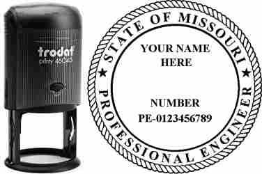 Missouri PE Stamp | Missouri Professional Engineer Stamp