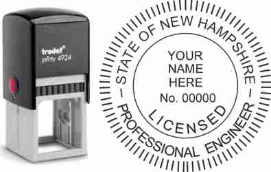 New Hampshire PE Stamp | New Hampshire Professional Engineer Stamp