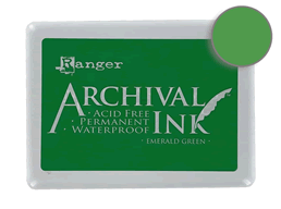 Archival Large 4x6" Emerald Green Pad