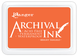 Ranger Archival Bright Tangelo Stamp Pad