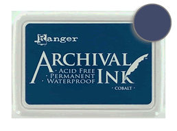 Ranger Archival Cobalt Stamp Pad