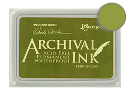 ARCHIVAL LARGE 4X6" FERN GREEN PAD