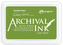 Ranger Archival Leaf Green Stamp Pad