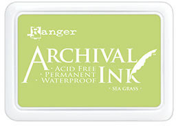 Ranger Archival Sea Grass Stamp Pad