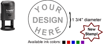 Trodat 46045 | Round Inking Stamp | Personalize Online