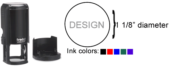 Trodat 46030 | Round Self Inking Stamp
