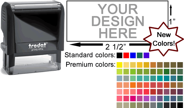 Trodat 4914 | Self Inking Custom Stamp