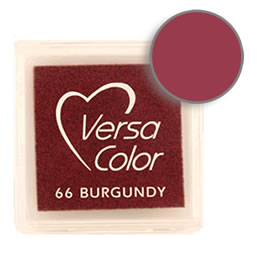 Versacolor Ink Pad Burgundy Cube