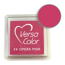 VersaColor Pigment Ink Pad Small in Petal Pink - Baby Pink Inkpad - Ink for  stamp - Inkpad for Rubber Stamp - Versa Color - Colour Ink Pad